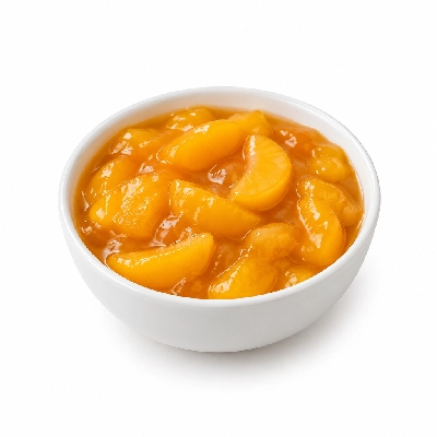 Country Buffet Breakfast Peach Topping