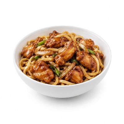 Country Buffet Entrees Mongolian Chicken with Noodles