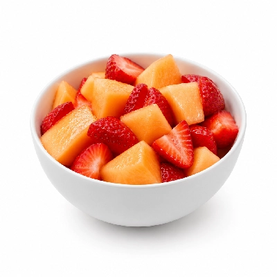 Country Pride 16 Oz Cup of Cantaloupe Strawberries