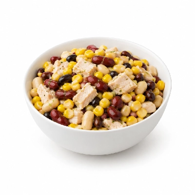 Country Pride Bean Corn & Turkey Salad