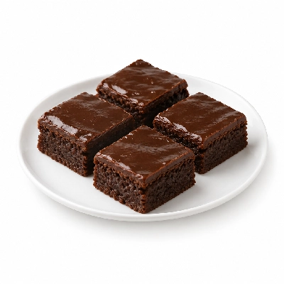 Country Pride Brownies with Glaze