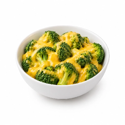 Country Pride Buttered Broccoli with Cheese Sauce