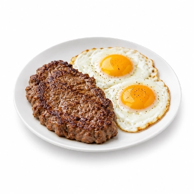 Country Pride Chopped Steak and Eggs