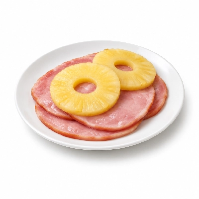 Country Pride Ham Slices with Pineapples