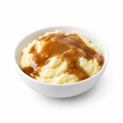 Country Pride Mashed Potatoes with Brown Gravy