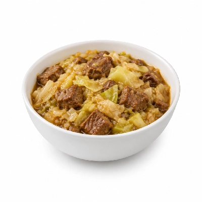 Country Pride Meat and Cabbage Stew