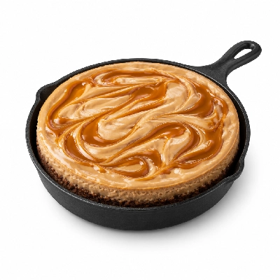 Country Pride Mocha Caramel Cheesecake Skillet