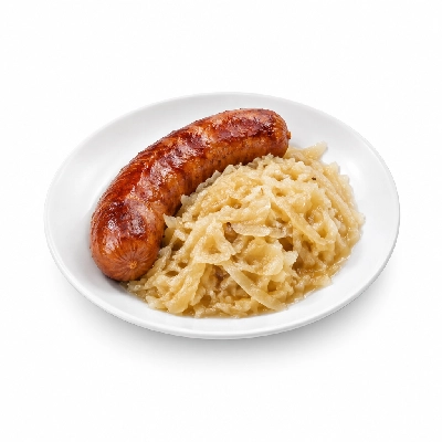 Country Pride Polish Sausage and Sauerkraut
