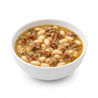 Country Pride Sausage and White Bean Soup