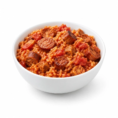 Country Pride Sausage Rice and Tomato Casserole