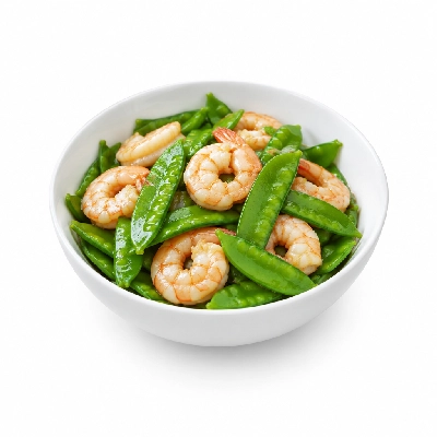Country Pride Shrimp with Snow Peas