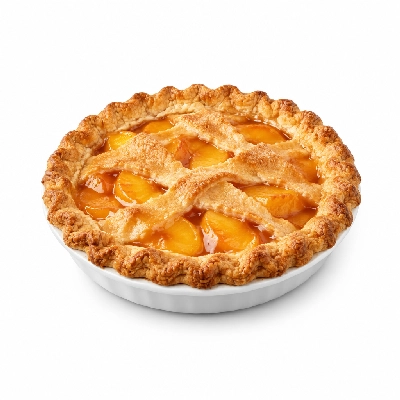 Country Pride Whole Peach Pie