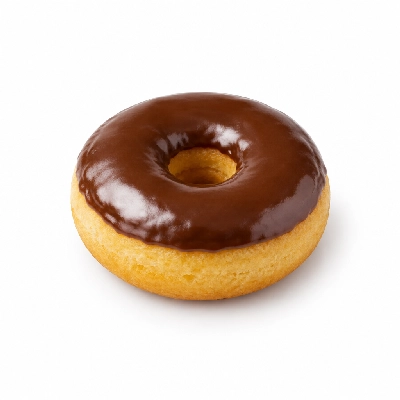 Country Pride Yellow Cake Donut (Chocolate Icing)