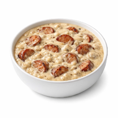 Country-Style Gravy with Sausage