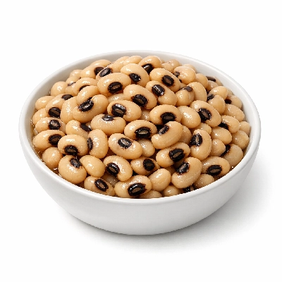 Cowpeas blackeyes immature seeds frozen cooked boiled drained without salt