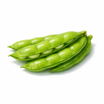 Cowpeas young pods with seeds raw