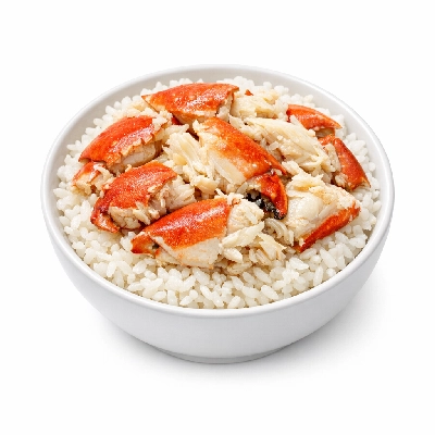 Crab on Rice