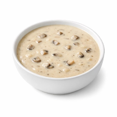 Soup cream of mushroom low sodium ready-to-serve canned