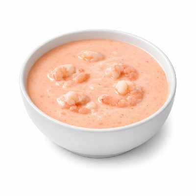 Cream of shrimp soup