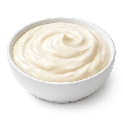 Cream substitute liquid with hydrogenated vegetable oil and soy protein
