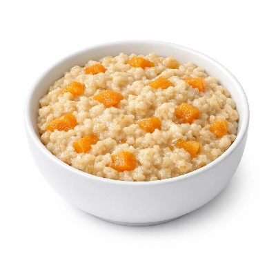 Creamy-Style Oatmeal with Apricots