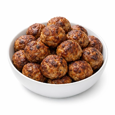 Crispy meatballs