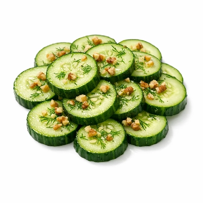 Cucumber Salad with Dill & Walnut