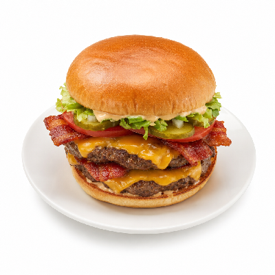 Culver's Bacon Deluxe Double Butterburgers