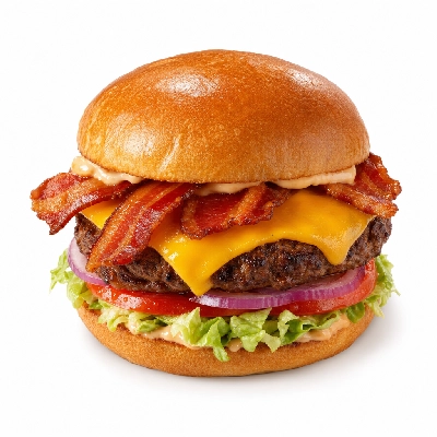Culver's Bacon Deluxe Single Butterburgers
