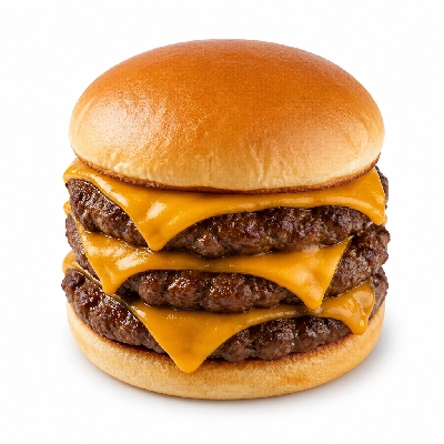 Culver's Butterburgers Cheddar Triple