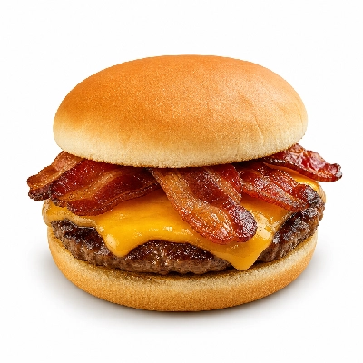 Culver's Butterburgers Cheddar with Bacon Single