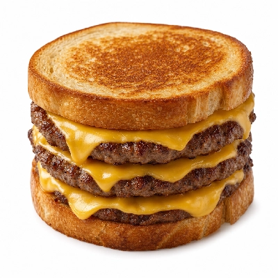 Culver's Butterburgers Sourdough Melt Triple