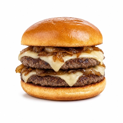 Culver's Butterburgers Wisconsin Swiss Melt Double