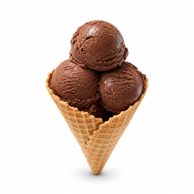 Culver's Chocolate Cake Cone 3 Scoop