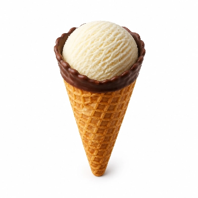 Culver's Chocolate Dipped Waffle Cone 1 Scoop