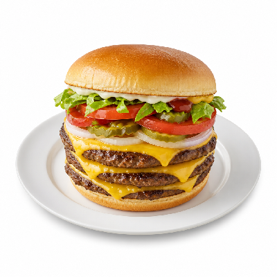 Culver's Deluxe Triple Butterburgers