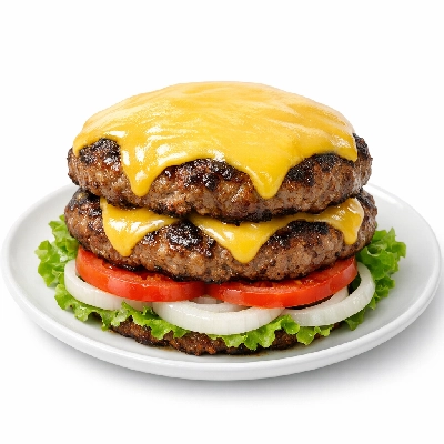 Culver's Double Butter Burger with Cheese No Bun