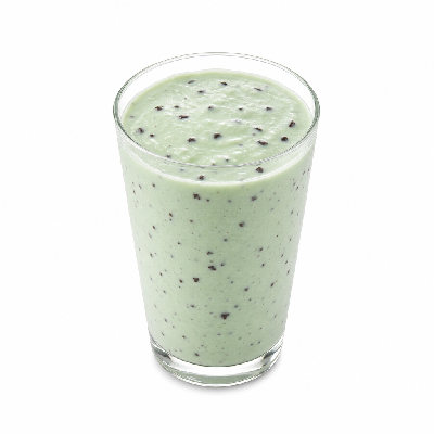 Culver's Handcrafted Beverages Mint Chip Shake Med