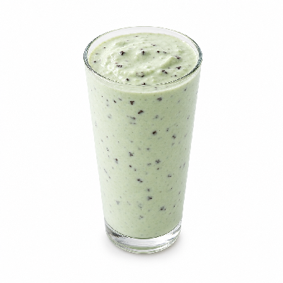 Culver's Handcrafted Beverages Mint Chip Shake Tallest