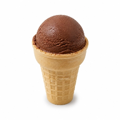 Culver's Mini Scoop Chocolate Cake Cone