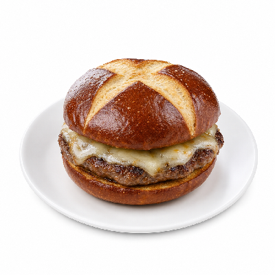 Culver's Pretzel Haus Pub Burger