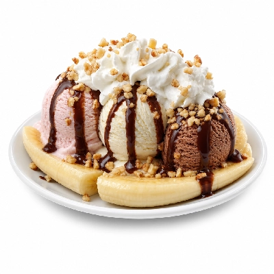 Culver's Sundaes Banana Split 3 Scoop
