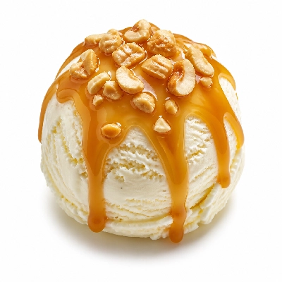 Culver's Sundaes Caramel Cashew 1 Scoop