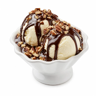 Culver's Sundaes Fudge Pecan 2 Scoop