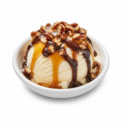 Culver's Sundaes Turtle 1 Scoop