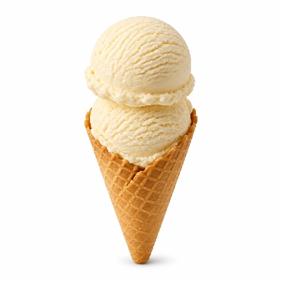 Culver's Vanilla Waffle Cone 2 Scoop