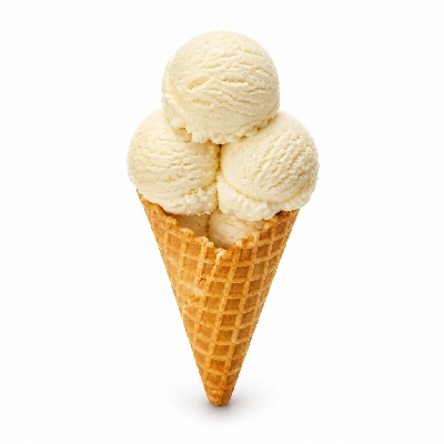 Culver's Vanilla Waffle Cone 3 Scoop