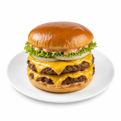 Culver's Wisconsin Big Cheese Pub Burger Double