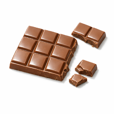 Dairy and egg milk chocolate fat free with added vitamin a d