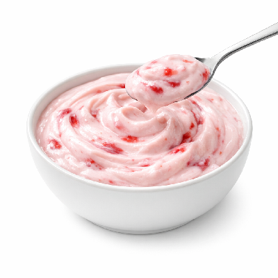 Dairy and egg yogurt greek strawberry lowfat